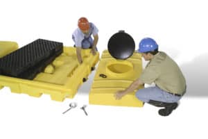 1124 – Ultra-Modular IBC Spill Pallet, (Option) Expansion Tank Only –