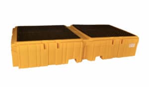 1144 – Ultra-Twin IBC Spill Pallet – With Drain