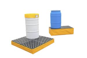 1341 – Ultra-Spill Pallet, P4 Flexible Model, Without Drain – 4-Drum