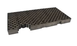 9571 – Ultra-Track Pan, Grate Only For Center Pan – Left Grate –