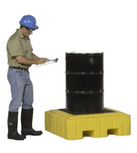 9607 – Ultra-Spill Pallet Plus – P1, With Drain