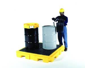 9631 – Ultra-Spill Pallet – P4, With Drain