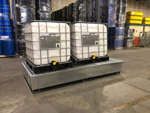 Ultra-Twin IBC Spill Pallet<span class=